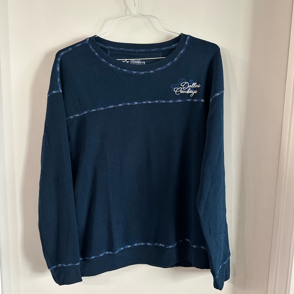 Dallas Cowboys Men’s Large Pullover Fleece  Club Collection Limited Edition -NWT